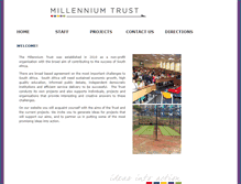 Tablet Screenshot of mtrust.co.za